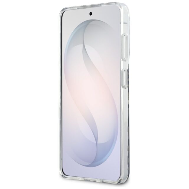 Case Guess IML Leopard Print Triangle    MagSafe for Samsung Galaxy S26 black - imagine 5