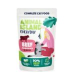 ANIMAL ISLAND wołowina w rosole karma dla kota monopak 40x85g - imagine 2