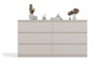 MALWA CHEST OF DRAWERS M6/140 CASMERE COLOUR - imagine 3