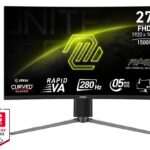 MSI MAG 276CPXF computer monitor 68.6 cm (27 ) 1920 x 1080 pixels Full HD LCD Black