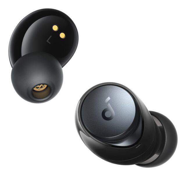 Soundcore Space A40 Adaptive Active Noise Canceling Wireless Earbuds  50H Total Playtime  10H Single Charge Playtime  LDAC Hi-Res Sound  Comfortable Fit  6 Mics  Wireless Charge  Fast Charge - imagine 4