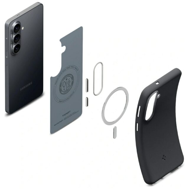 Case Spigen Nano Pop Mag MagSafe for Samsung Galaxy S26 black - imagine 5