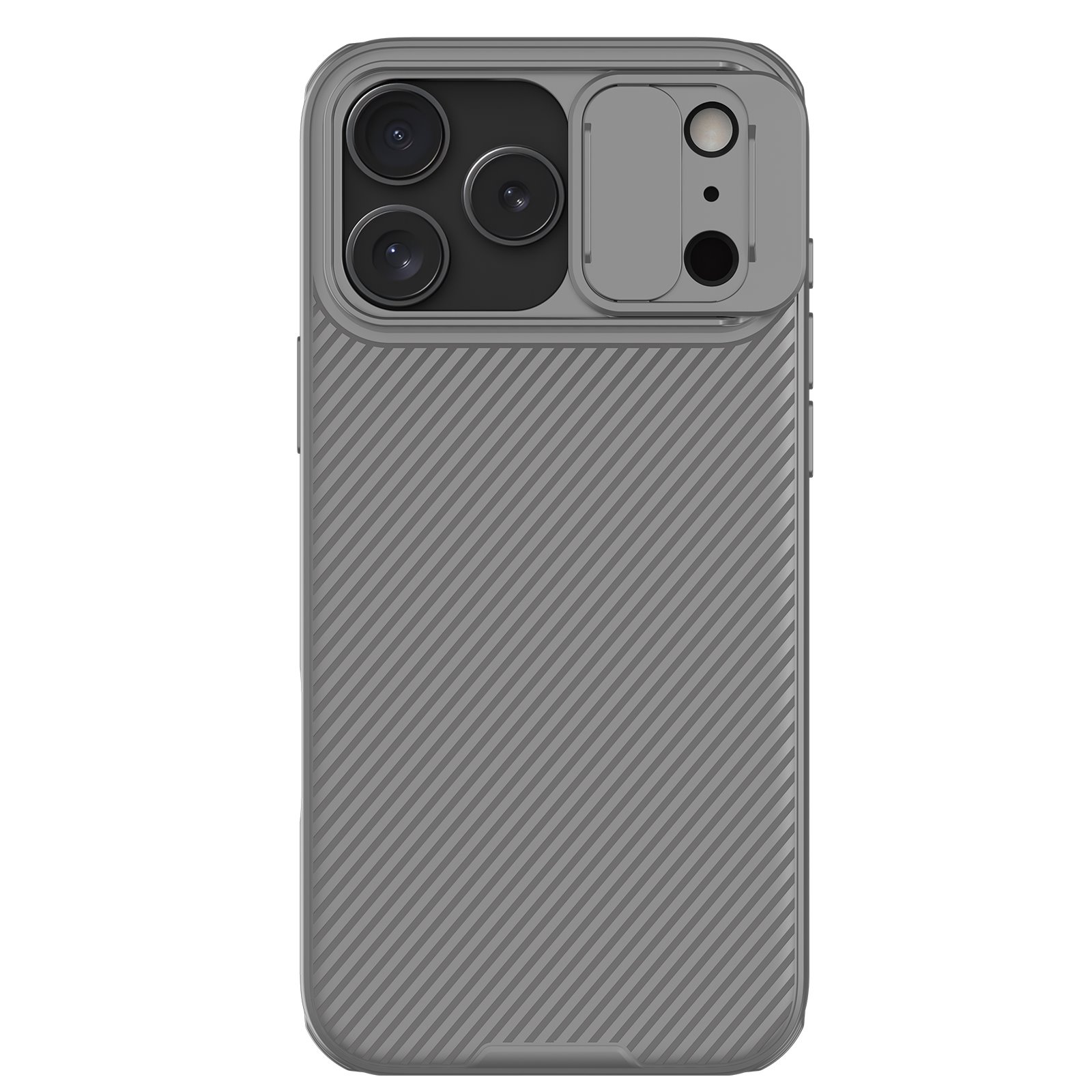 cps-d47e7af5177df44436ec118886e54fe8-2026-03-09-13-47-04 Nillkin CamShield PRO Zadní Kryt pro Apple iPhone 17 Pro Max Titanium Gray - imagine 1