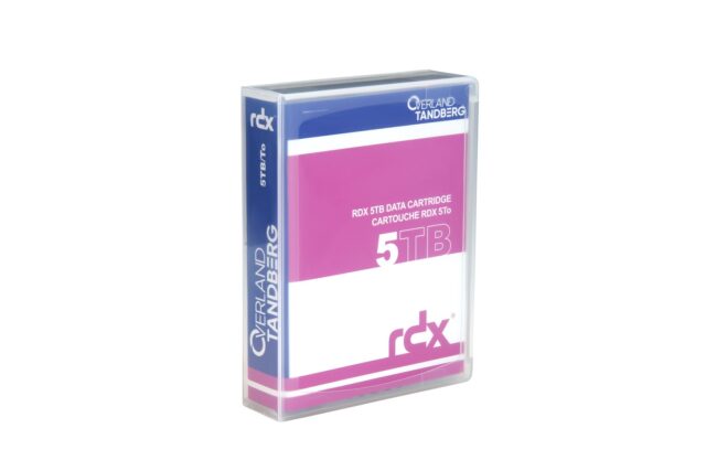Overland-Tandberg O-T RDX HDD 5TB Cartridge (single) - imagine 2
