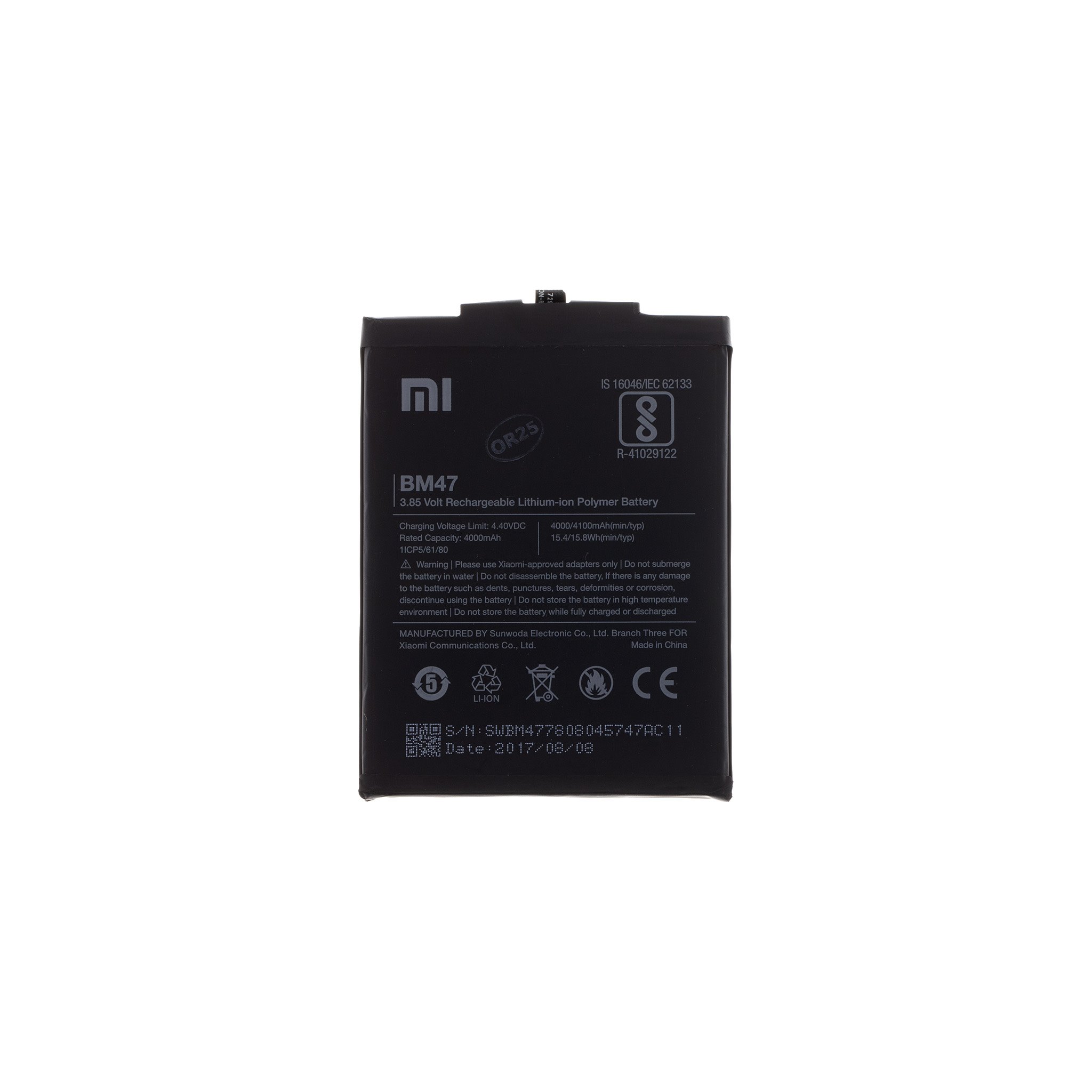 cps-d4be81b6331febfe25fb5b36388037ac-2026-03-15-01-59-15 BM47 Xiaomi Original Baterie 4000mAh (Service Pack) - imagine 1