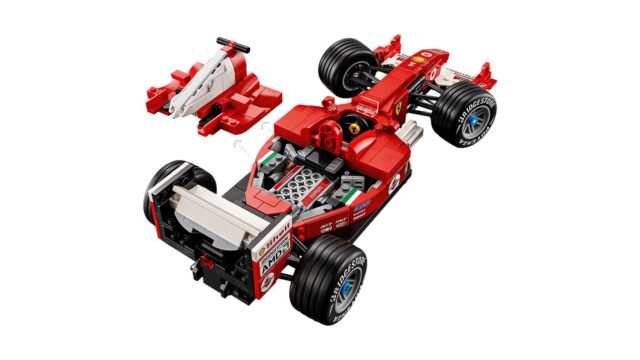 LEGO ICONS 11375 Ferrari F2004 & Michael Schumacher - imagine 8