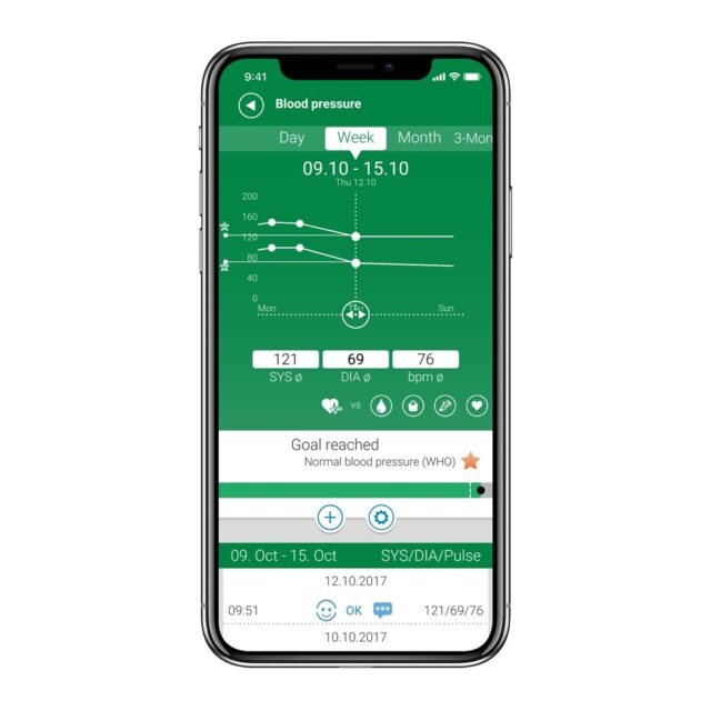 Upper arm blood pressure monitor Medisana BU 570 connect - imagine 5