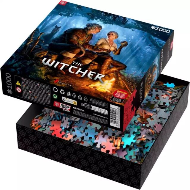 Good Loot Gaming Puzzle: The Witcher (Wiedźmin) Journey of Ciri  1000 elementów - imagine 3