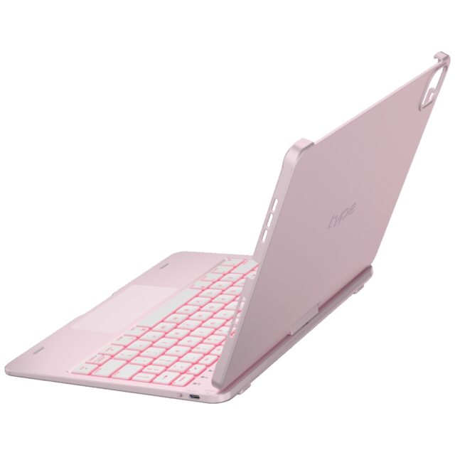 Case Typecase Flexbook Touch with keyboard for iPad Pro 11" 2024/2025 light pink - imagine 6