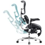 Ergonomic chair Diablo Chairs V-Kinetic black - imagine 7