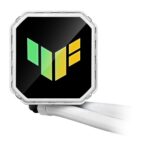 ASUS TUF Gaming LC III 360 ARGB White Edition Computer case All-in-one liquid cooler 12 cm - imagine 9