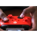 Microsoft Xbox Wireless Controller Red Bluetooth/USB Gamepad Analogue / Digital Xbox  Xbox One  Xbox Series S  Xbox Series X - imagine 4