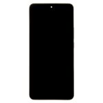 LCD Display + Dotyková Deska + Přední Kryt pro Xiaomi 12T/12T Pro Black (Service Pack)