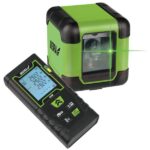 Cross line laser set green + rangefinder 40M - imagine 4