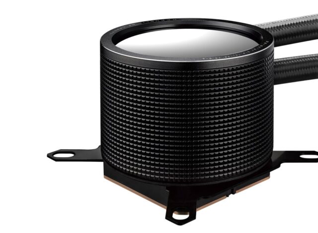 ASUS ROG Ryuo III 240 ARGB Processor Liquid cooling kit 12 cm Black - imagine 3