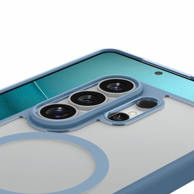 Spigen Ultra Hybrid Mag MagSafe case for Samsung Galaxy S26 Ultra light blue - imagine 3