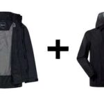 Kurtka Berghaus Deluge Pro 3.0 roz. M Czarna + Kurtka Berghaus Hillwalker IA Shell roz. M Czarna