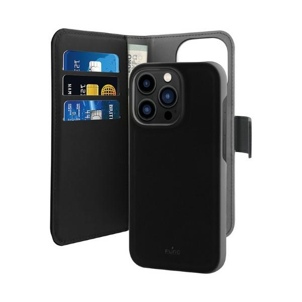 cps-d5f3567e386ead9cfbadd45f384156f4-2026-03-22-03-28-41 Puro Wallet Detachable iPhone 14 Pro Max6,7" 2in1 black IPC14P67BOOKC3BLK - imagine 1