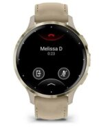 Garmin 010-02785-55 smartwatch / sport watch 3.05 cm (1.2 ) AMOLED 41 mm Digital 390 x 390 pixels Touchscreen Gold Wi-Fi GPS (satellite) - imagine 2