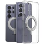 Case Araree Duple M Stand MagSafe for     Samsung Galaxy S26 Ultra transparent