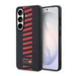 Red Bull PU Leather Meshed Powerbar Magnetic Zadní Kryt pro Samsung Galaxy S26+ Navy