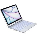 Case Typecase Flexbook Touch with keyboard for iPad Air 11" 2024/2025 silver - imagine 2