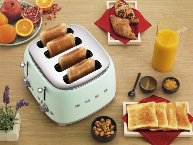 Toaster Smeg TSF03PGEU green 2000 W - imagine 8