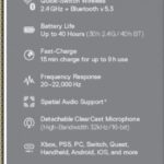 Headset Steelseries Arctis Nova 3X Wireless