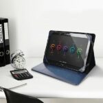 Etui Blun uniwersalne na tablet 10" UNTniebieski/blue - imagine 7