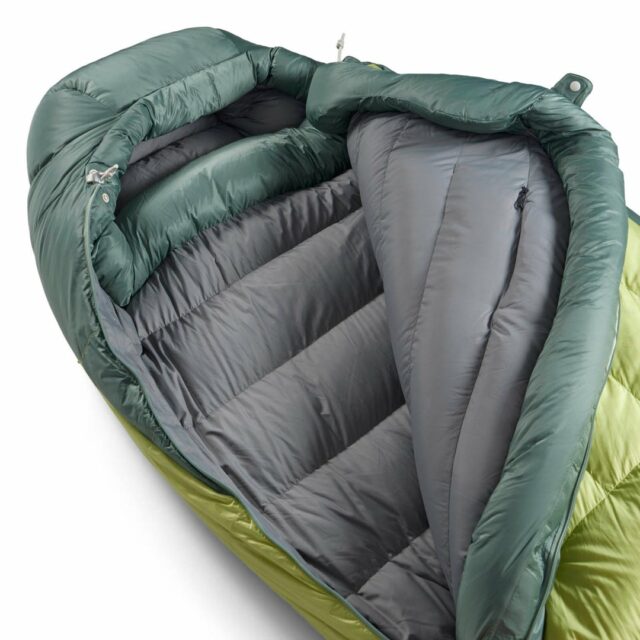 Sea To Summit Ascent Adult Mummy sleeping bag Green  Grey - imagine 4