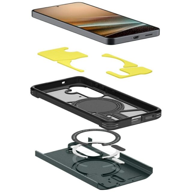 Etui Spigen Tough Armor Mag MagSafe do    Samsung Galaxy S26+ zielony - imagine 6