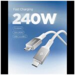 Kabel Spigen EB24015CC Essential USB-C    240W 1.5m biały - imagine 3