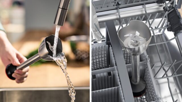 Bosch Serie 4 MSM4W210 blender 0.6 L Immersion blender 600 W Black  White - imagine 4