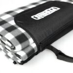 PROMIS Picnic Blanket  Green Stripes  200 cm x 150 cm - imagine 2