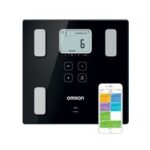 Omron VIVA Square Black Electronic personal scale - imagine 5