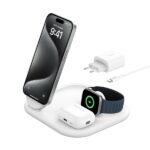Belkin BoostCharge Headphones  Smartphone  Smartwatch White USB Wireless charging Fast charging Indoor - imagine 2