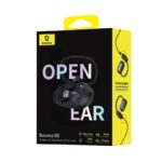 Baseus Eli Fit Open- Ear Headset Wireless Connectivity/Music USB Type-C Bluetooth Black - imagine 9