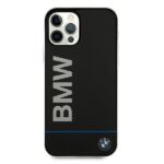BMW BMHCP12MPCUBBK iPhone 12 / 12 Pro 6.1" black hardcase Signature Printed Logo - imagine 3