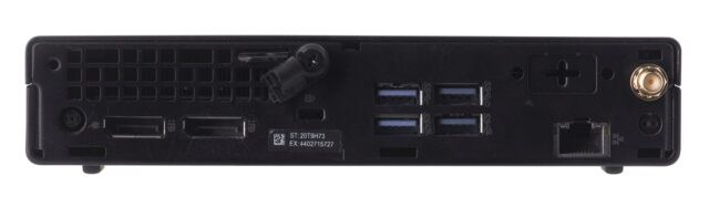 DELL OptiPlex 7080 Micro i5-10500T 16GB 256GB SSD mSFF Win11pro Used - imagine 3