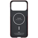 Etui PITAKA Ultra-Slim Monogram MagSafe   do iPhone 17 Pro złoto czerwony - imagine 6