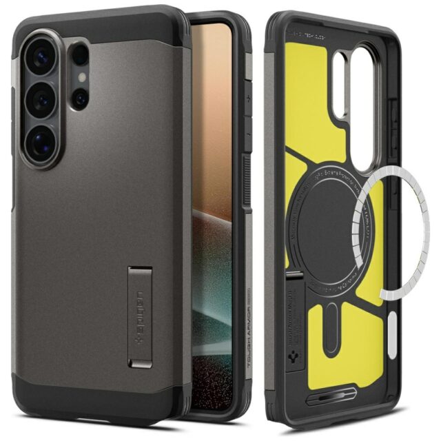 Spigen Tough Armor Mag MagSafe case for Samsung Galaxy S26 Ultra gunmetal - imagine 9