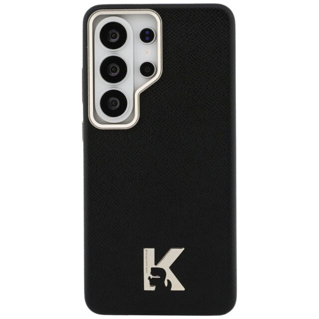 Case Karl Lagerfeld K Metal Logo MagSafe for Samsung Galaxy S26 Ultra black - imagine 3