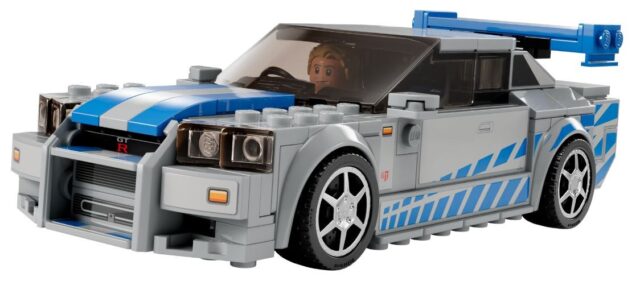LEGO SPEED CHAMPIONS 76917 FAST & FURIOUS - NISSAN SKYLINE GT-R (R34) - imagine 3