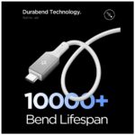 Kabel Spigen EB10015CC Essential USB-C    100W 1.5m biały - imagine 6