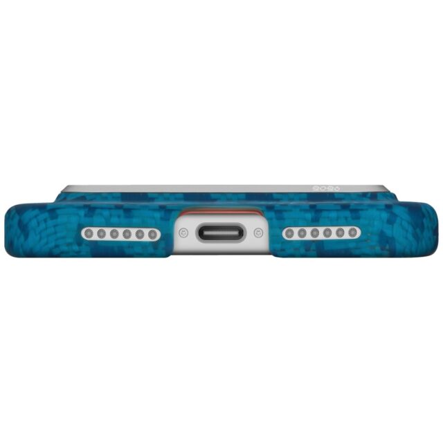 Case PITAKA Happiness Rides Edge Case MagSafe for iPhone 17 Pro Max indigo - imagine 6