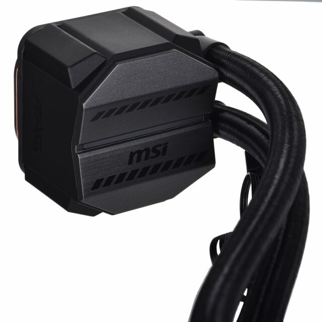 MSI MAG CORELIQUID M240 computer cooling system Processor All-in-one liquid cooler 24 cm Black - imagine 9