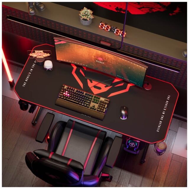Gaming desk Diablo Chairs X-Mate 1400 - imagine 5