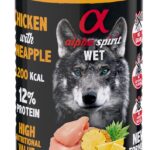 ALPHA SPIRIT WET Chicken with Pineapple - wet dog food - 400g