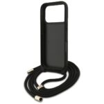 Case Guess 4G Big Logo Cord Stap         Crossbody for iPhone 17 Pro brown - imagine 6