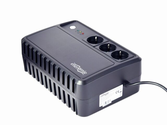 Gembird EG-UPS-3SDT600-01 uninterruptible power supply (UPS) Line-Interactive 0.6 kVA 360 W 3 AC outlet(s) - imagine 4